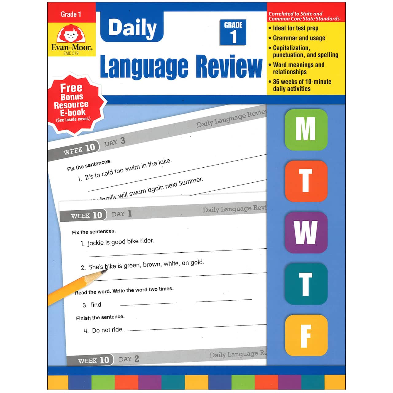 Evan Moor® Daily Language Review, Grade 1